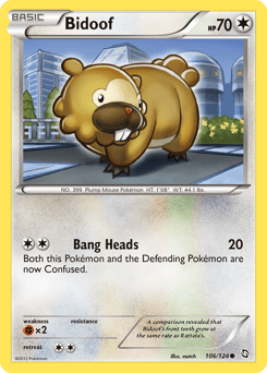 Bidoof #106 from Dragons Exalted