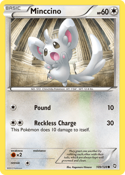 Minccino #109 from Dragons Exalted