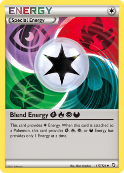 Blend Energy GrassFirePsychicDarkness #117 from Dragons Exalted