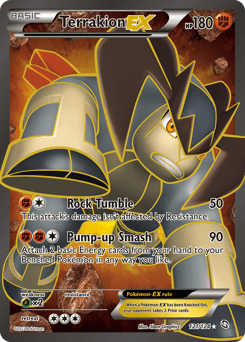 Terrakion-EX #121 from Dragons Exalted