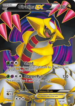 Giratina-EX #124 from Dragons Exalted