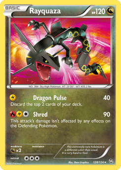 Rayquaza #128 from Dragons Exalted