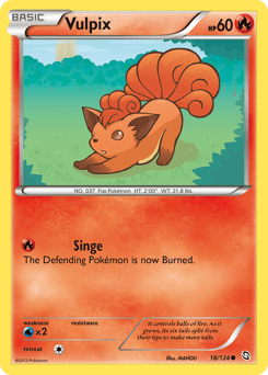Vulpix #18 from Dragons Exalted