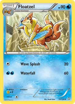 Floatzel #33 from Dragons Exalted