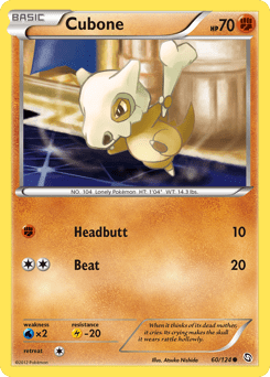 Cubone #60 from Dragons Exalted