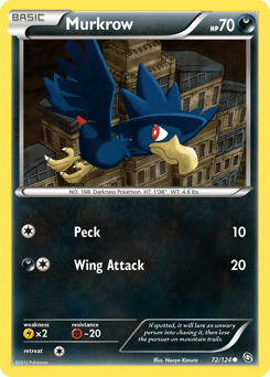 Murkrow #72 from Dragons Exalted