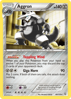 Aggron #80 from Dragons Exalted