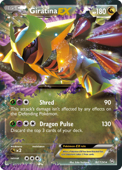 Giratina-EX #92 from Dragons Exalted