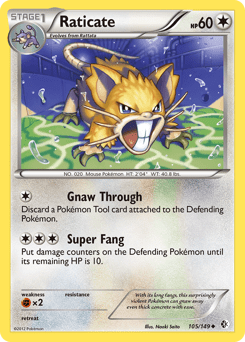 Raticate #105 from Boundaries Crossed