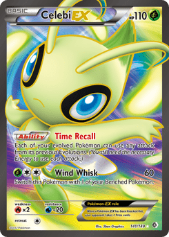 Celebi-EX #141 from Boundaries Crossed