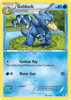 Golduck #34 by match