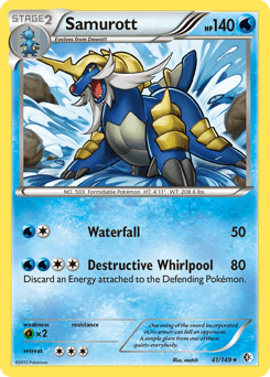 Samurott #41 by match