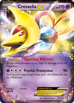 Cresselia-EX #67 from Boundaries Crossed