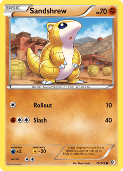 Sandshrew #78 from Boundaries Crossed
