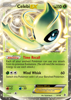 Celebi-EX #9 from Boundaries Crossed