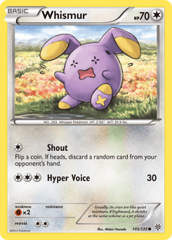 Whismur #105 from Plasma Storm