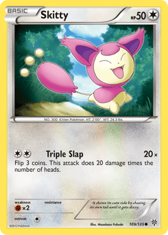 Skitty #109 from Plasma Storm