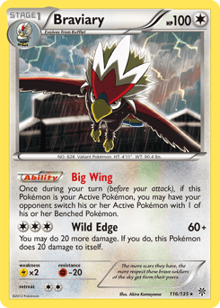Braviary #116 from Plasma Storm