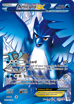 Articuno-EX #132 from Plasma Storm