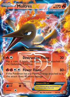 Moltres-EX #14 from Plasma Storm