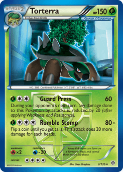 Torterra #3 from Plasma Storm