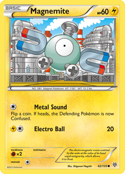 Magnemite #42 from Plasma Storm