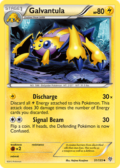 Galvantula #51 from Plasma Storm
