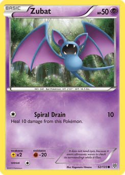 Zubat #52 from Plasma Storm