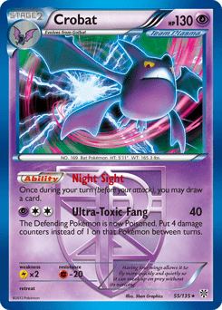 Crobat #55 from Plasma Storm