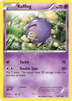 Koffing #56 from Plasma Storm
