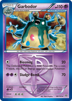 Garbodor #66 from Plasma Storm