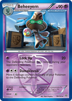 Beheeyem #70 from Plasma Storm