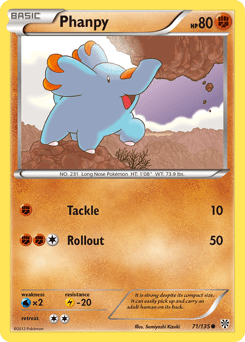 Phanpy #71 from Plasma Storm
