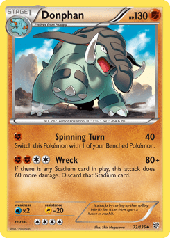 Donphan #72 from Plasma Storm