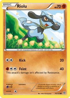 Riolu #76 from Plasma Storm