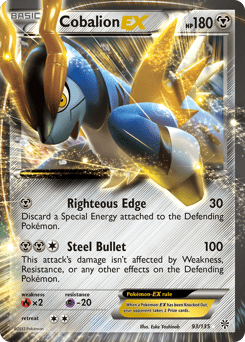 Cobalion-EX #93 from Plasma Storm