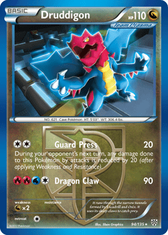 Druddigon #94 from Plasma Storm