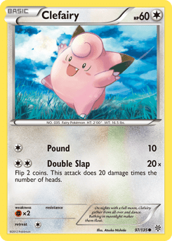 Clefairy #97 from Plasma Storm