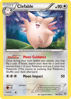 Clefable #98 from Plasma Storm