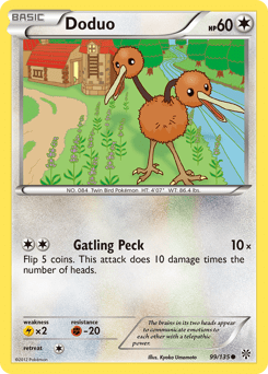 Doduo #99 from Plasma Storm
