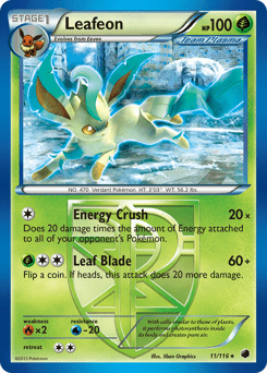 Leafeon #11 from Plasma Freeze