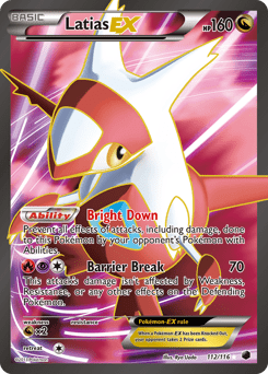 Latias-EX #112 from Plasma Freeze