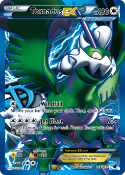 Tornadus-EX #114 from Plasma Freeze