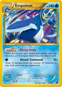 Empoleon #117 from Plasma Freeze