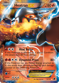 Heatran-EX #13 from Plasma Freeze