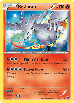 Reshiram #17 from Plasma Freeze