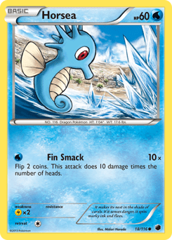 Horsea #18 from Plasma Freeze