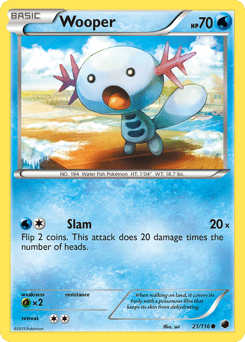 Wooper #21 from Plasma Freeze