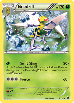 Beedrill #3 from Plasma Freeze