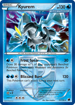 Kyurem #31 from Plasma Freeze